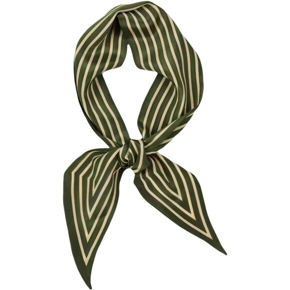 Silk Long Scarf for Hair and Accessories 100% Mulberry Lightweight Stylish - Picture 1 of 6